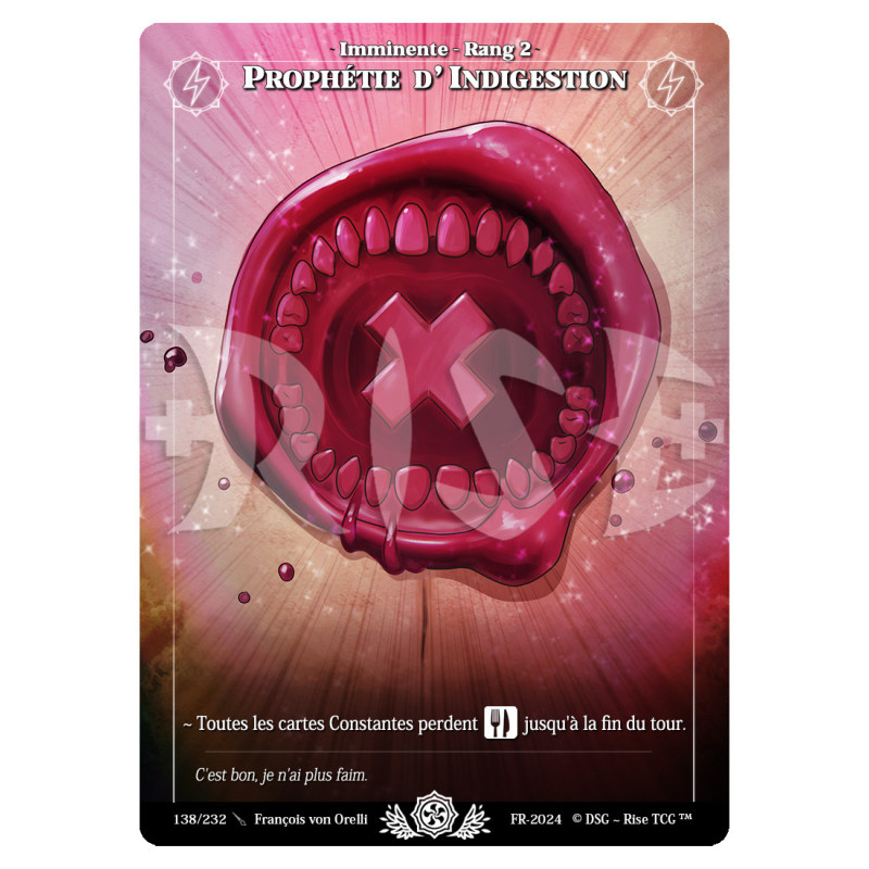 Prophétie D'indigestion