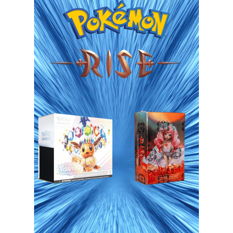 ETB EV8.5 Evolutions Prismatiques Pokemon + Display Fresh  Rise