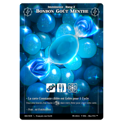 Bonbon goût menthe