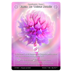 Fleur de trèfle sucrée