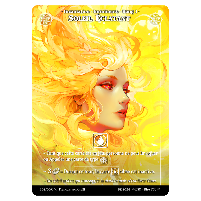 Soleil éclatant