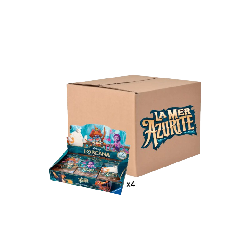 Case de Display Lorcana Chapitre 6 La Mer D'azurite