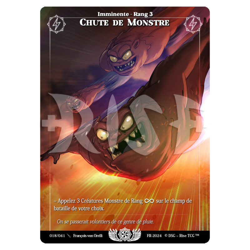 Chute de Monstre