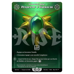 Pendentif d'Émeraude